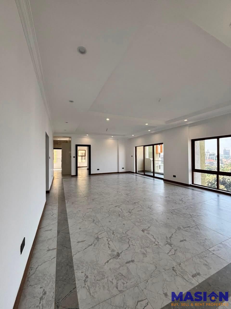 NEWLY BUILT 3-BEDROOM APARTMENT + SQ