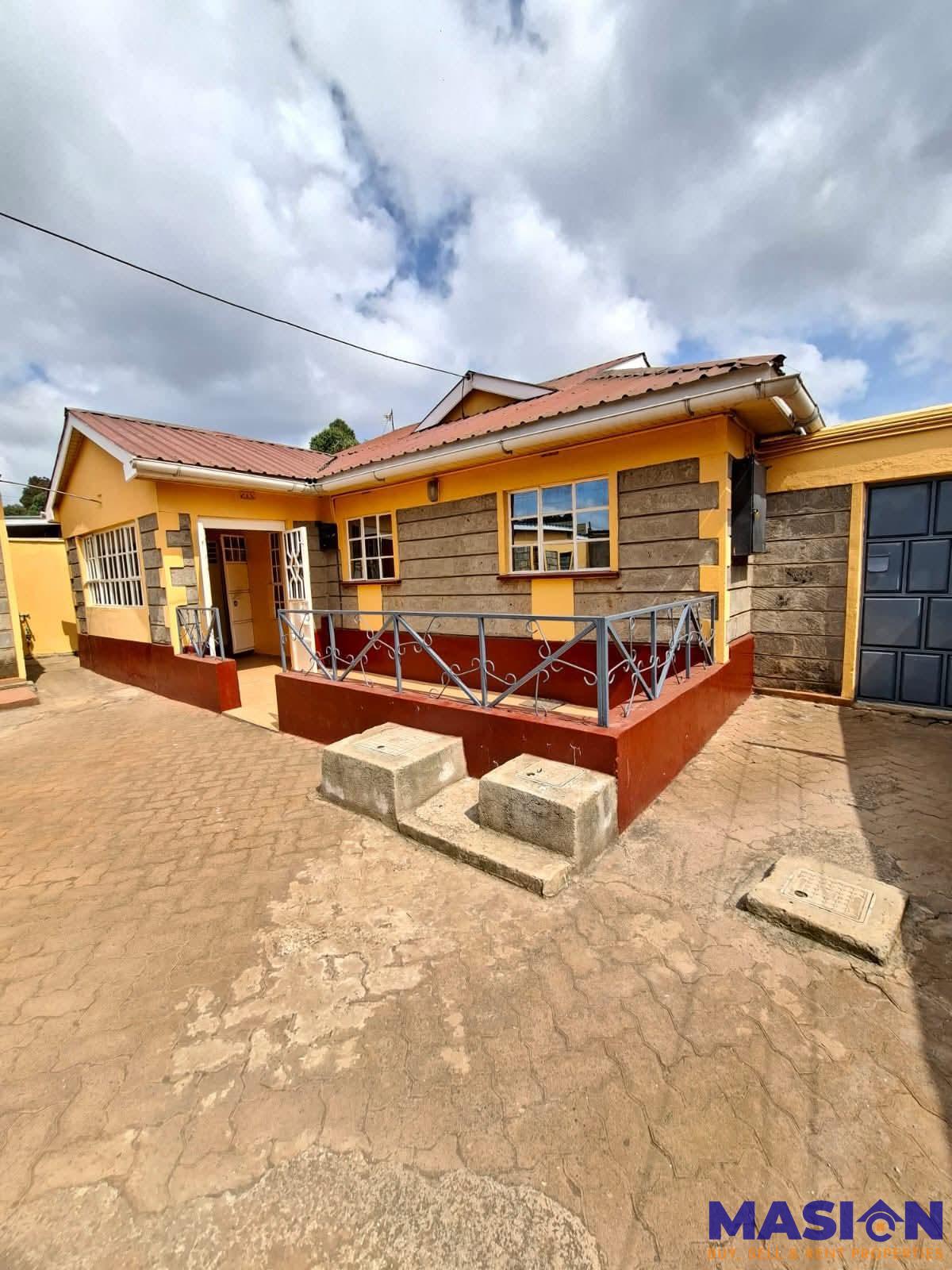 THREE BEDROOM BUNGALOW - RUTHIGITI ,KAMANGU