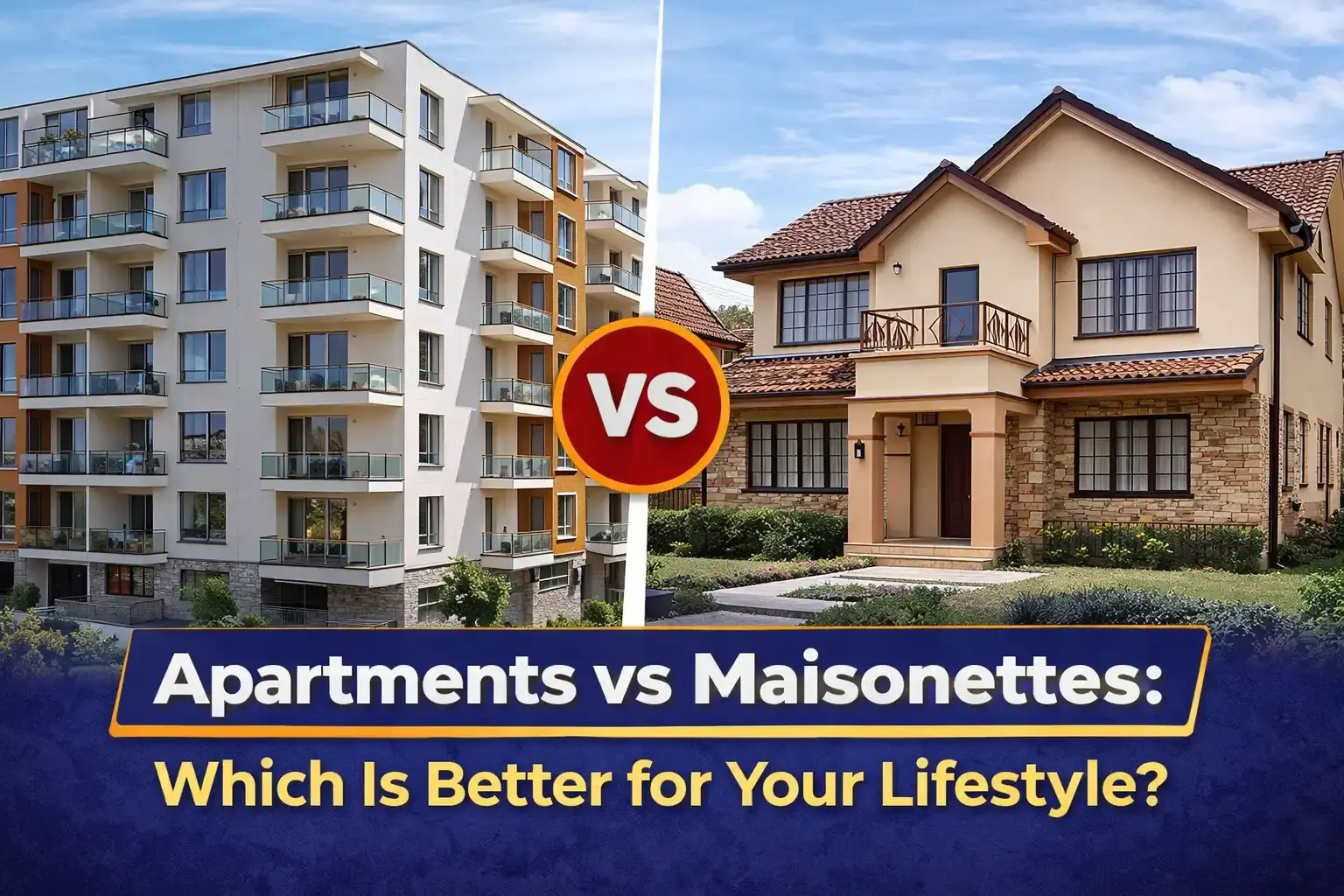 Apartmentvsmasionnette