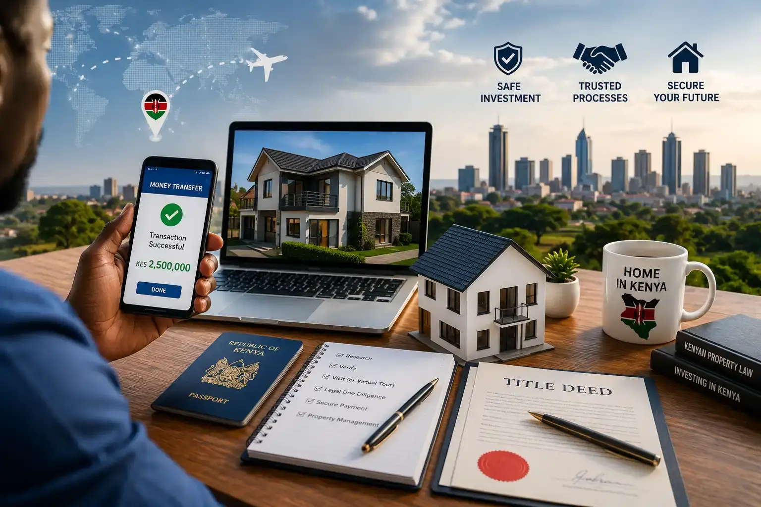 Diaspora Guide to Buying Property in Kenya: How to Invest From Abroad Without Getting Burned