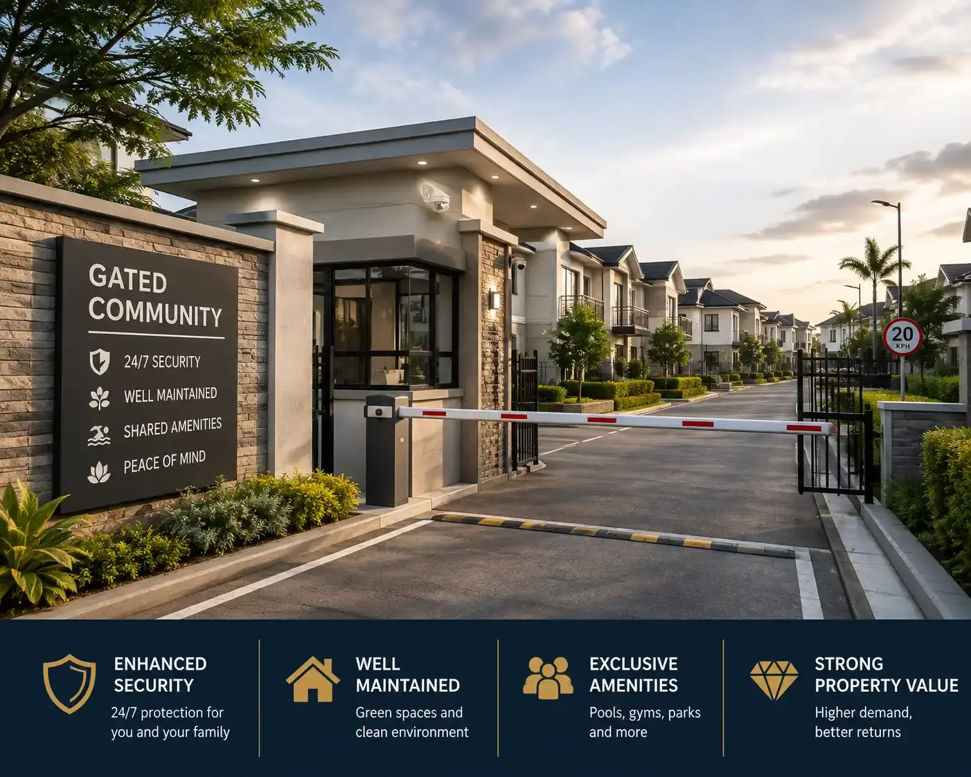 Gated Community Living: Is the Premium Worth It?