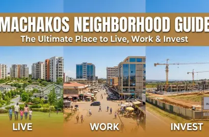Machakos Neighborhood Guide 2025 | Where to Live, Work & Invest in Kenya’s Fastest-Growing County
