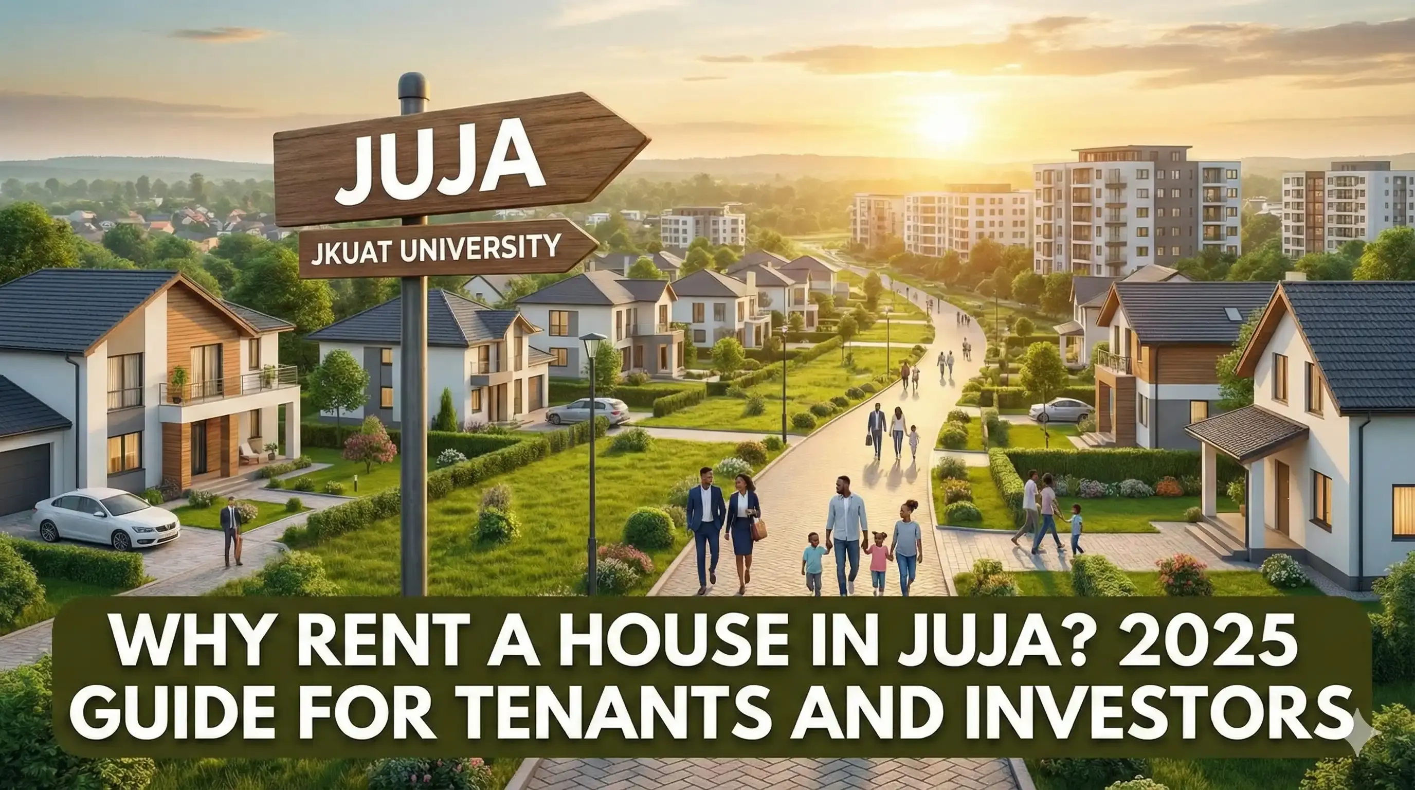 Why Rent a House in Juja?