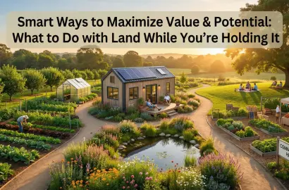 What to Do with Land While You’re Holding It: Smart Ways to Maximize Value & Potential