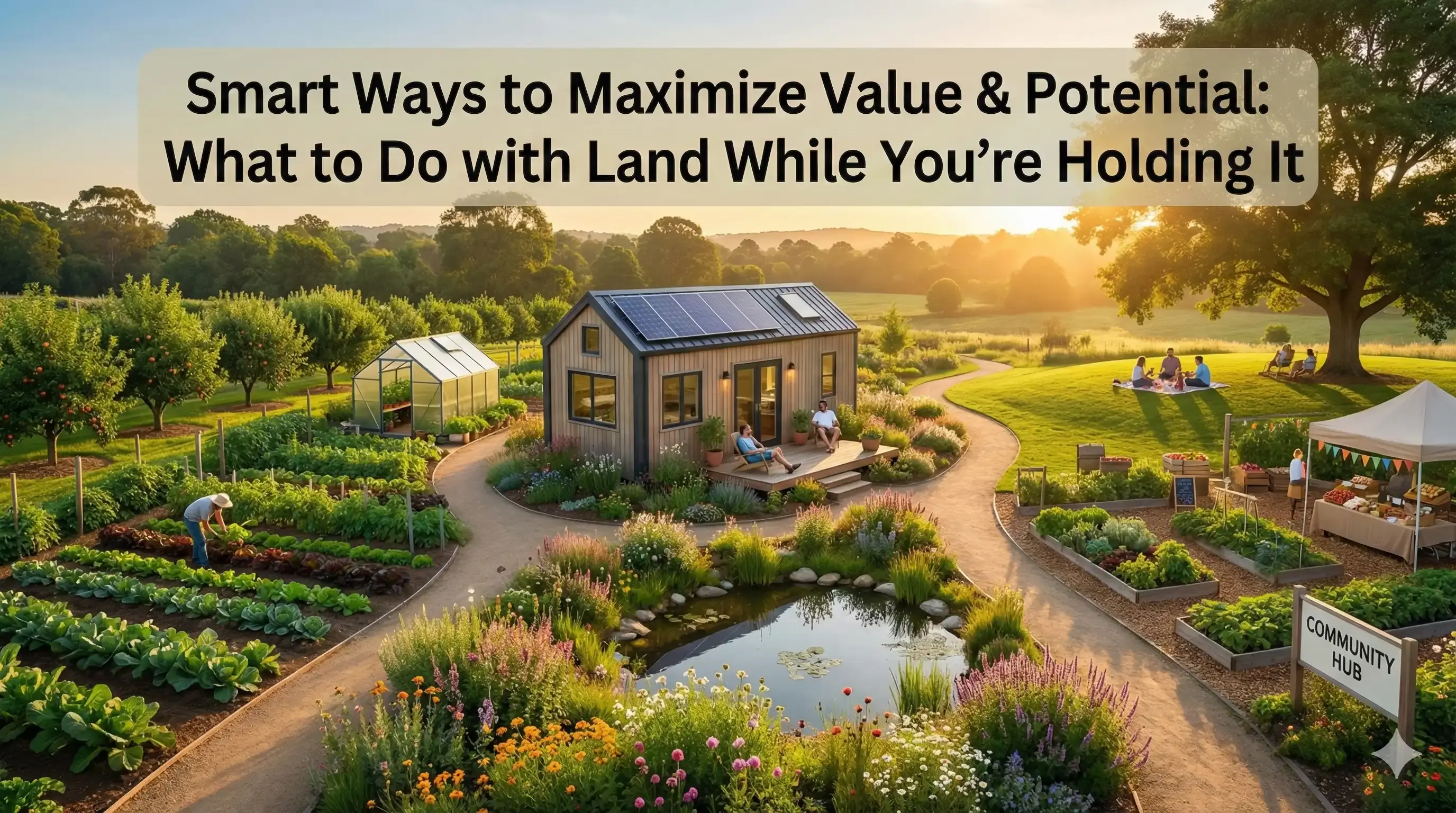 What to Do with Land While You’re Holding It: Smart Ways to Maximize Value & Potential