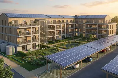 A guide to solar-integrated and water-recycling developments that attract premium tenants