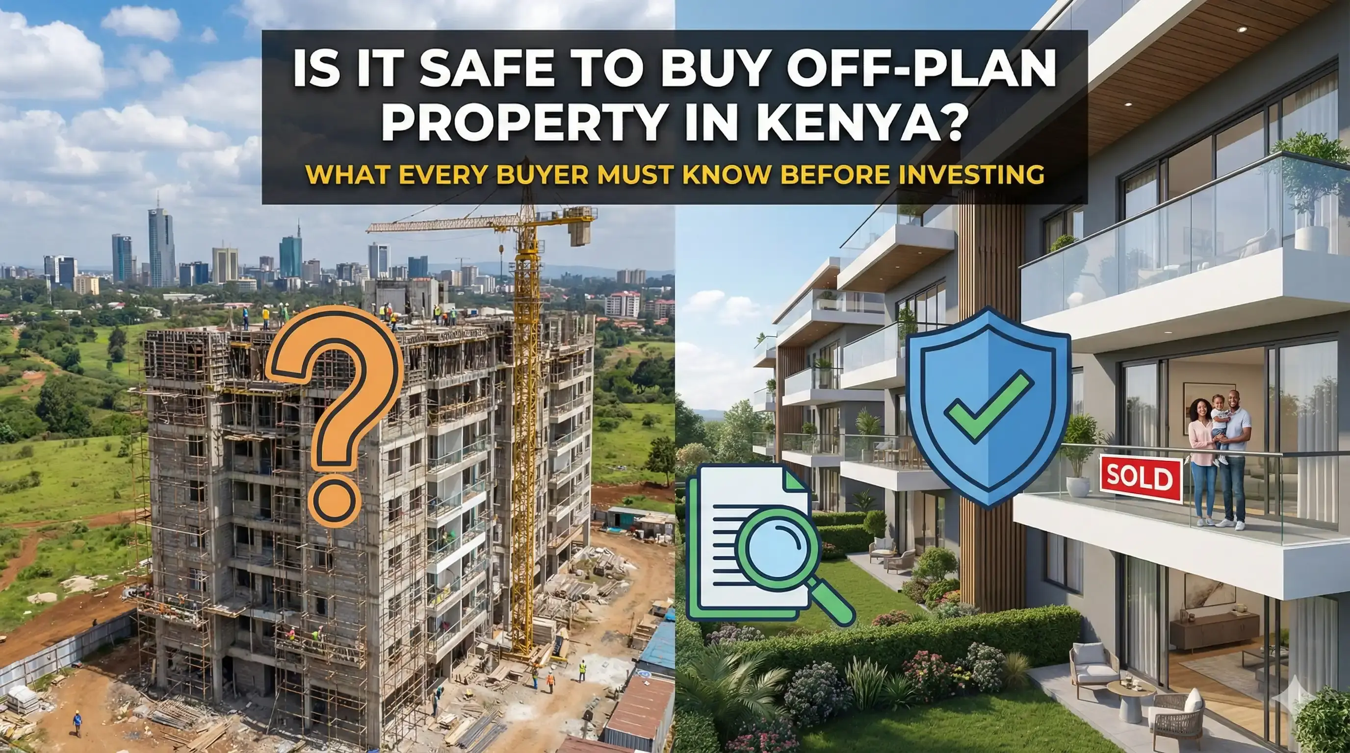 Is It Safe to Buy Off-Plan Property in Kenya? What Every Buyer Must Know Before Investing