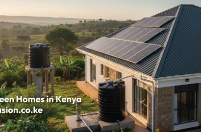 🌿 Green Homes in Kenya: Solar, Borehole & Rainwater Systems