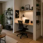 Creating a Home Office in a One-Bedroom Apartment