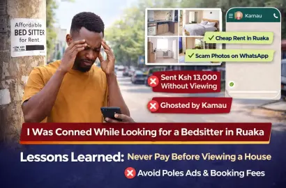 How I Was Conned While Looking for a Bedsitter in Ruaka