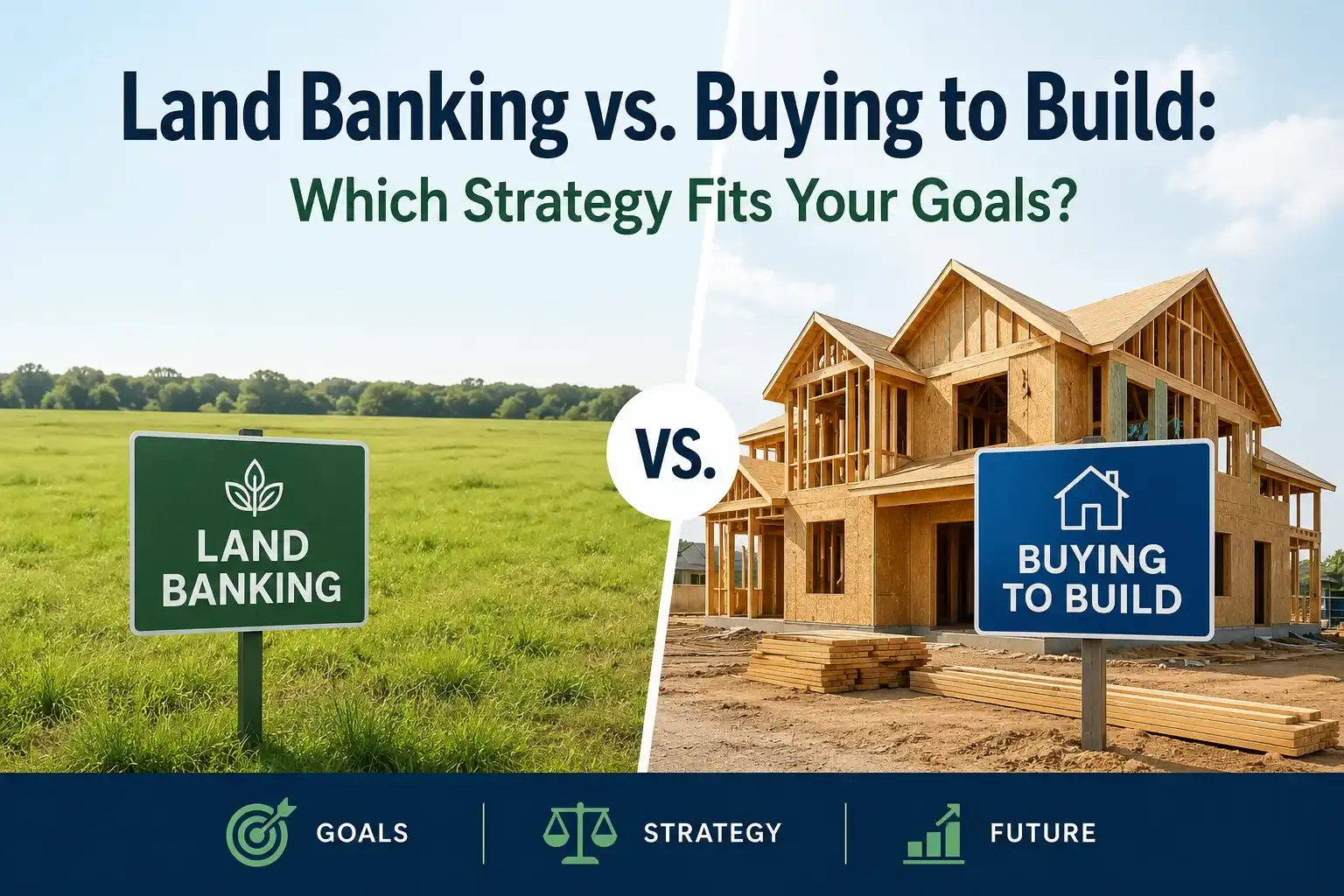 Land Banking vs. Buying to Build: Which Strategy Fits Your Goals?