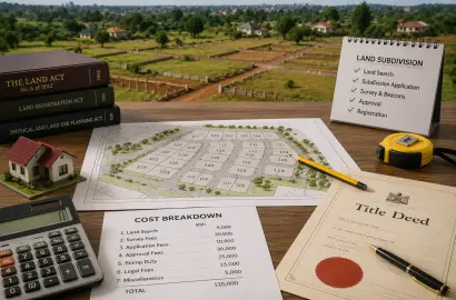 Land Subdivision in Kenya: Rules, Costs, and Pitfalls