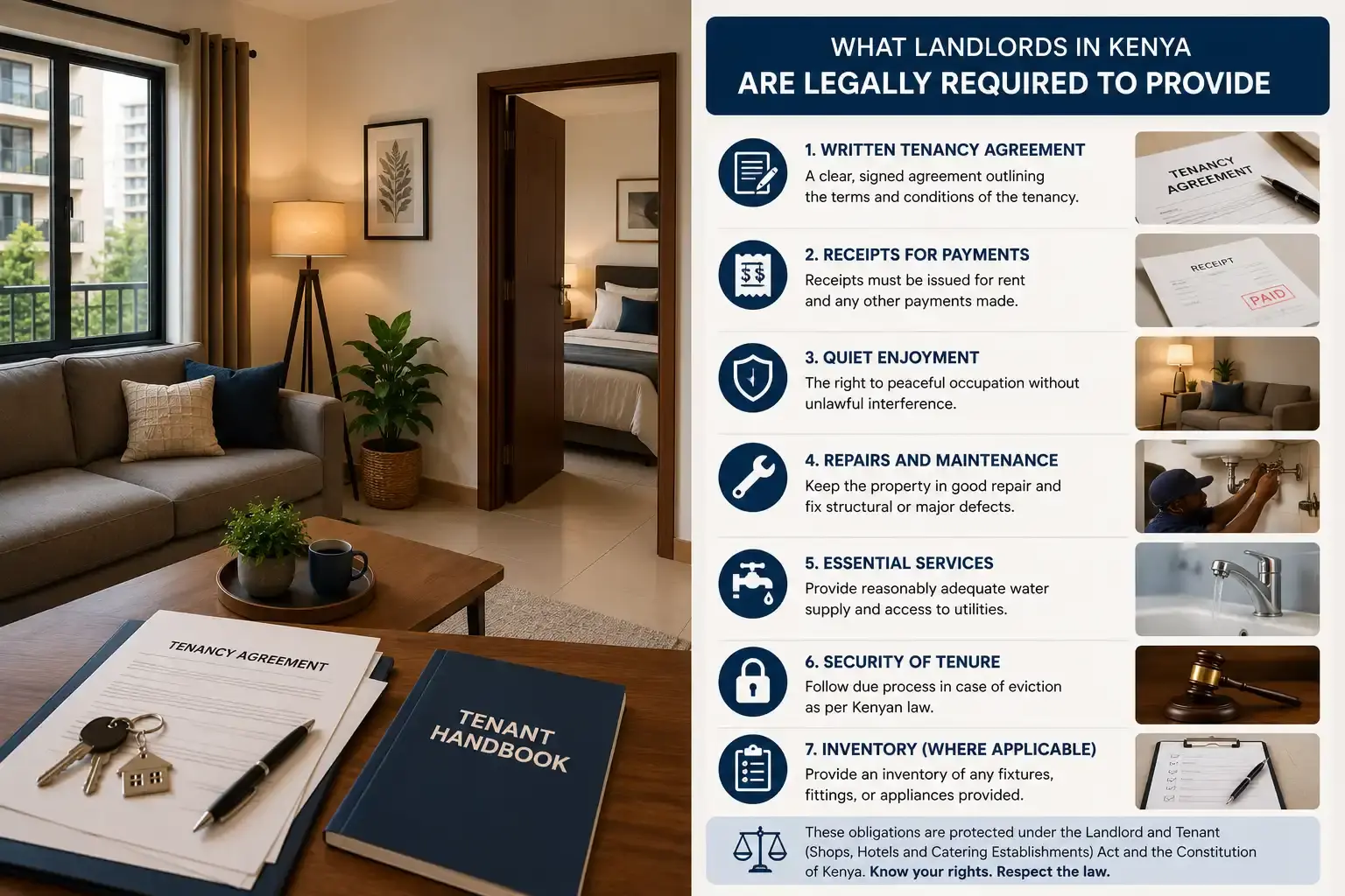 What Landlords in Kenya Are Legally Required to Provide