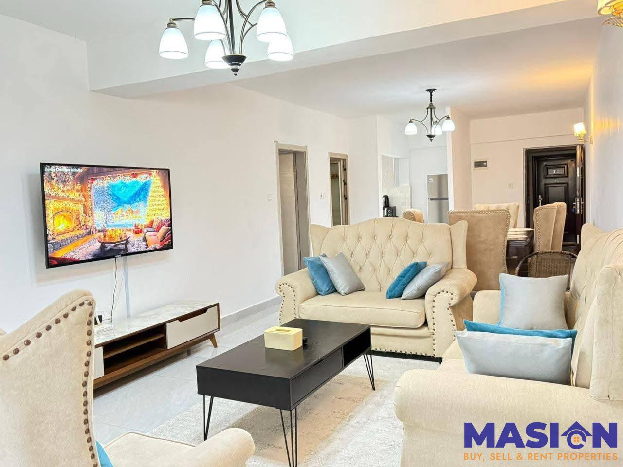 Modern Furnished 3-Bedroom Apartment in Kilimani