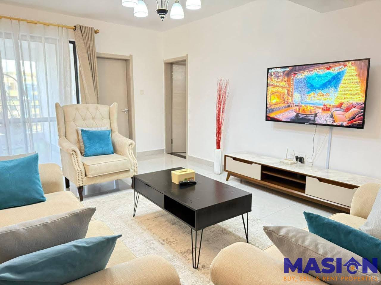 Modern Furnished 3-Bedroom Apartment in Kilimani